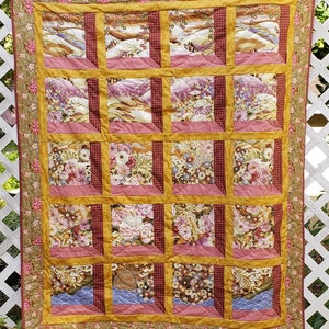 Attic Window Lap Quilt