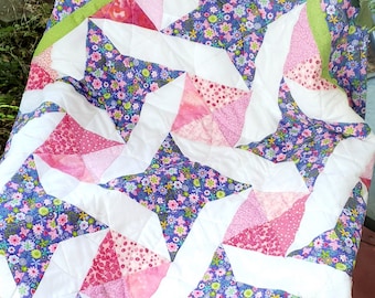 Wandering Star Baby Quilt Pattern