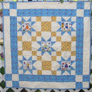 Stars In the Corner Baby Quilt Pattern image 5