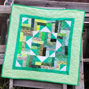 Logging Camp Baby Quilt Pattern