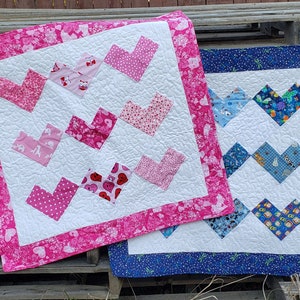 Sweet Hearts Baby Quilt Pattern