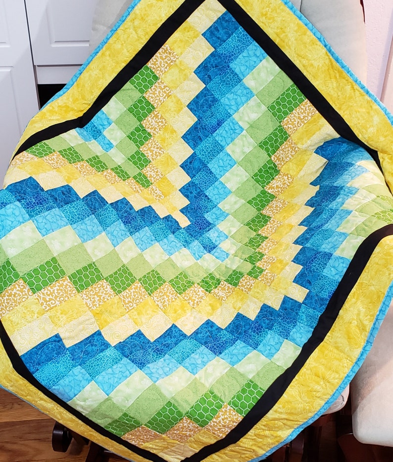 Baby Bargello Quilt Pattern image 1