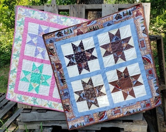 Ohio Star Scrap Baby Quilt Pattern