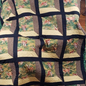 Attic Window Twin Quilt Pattern