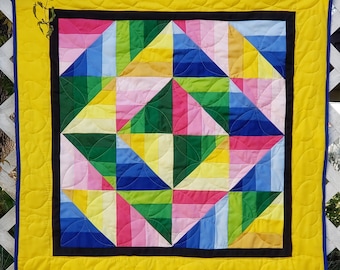 Sunlight and Shadow Baby Quilt Pattern