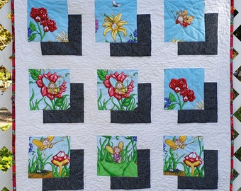 Shadow Box Baby Quilt pattern,
