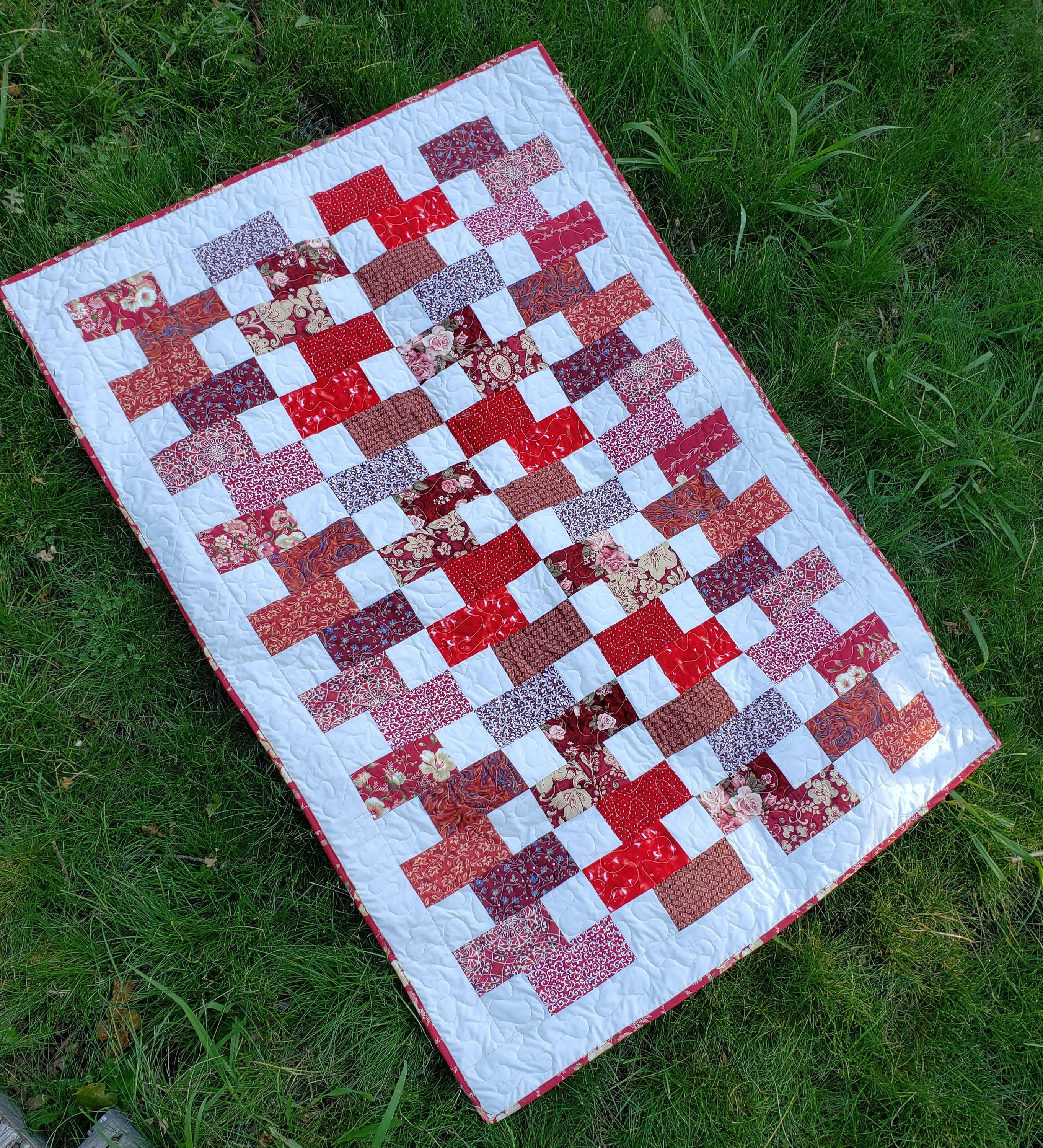 Building Blocks Lap Quilt Pattern Etsy