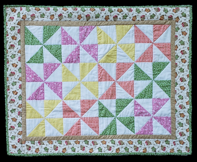 Pinwheel Baby Quilt Pattern image 3