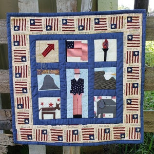 Uncle Sampler Quilt Pattern
