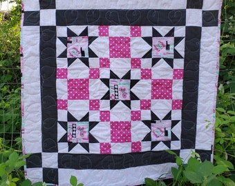 Stars In the Corner Baby Quilt Pattern