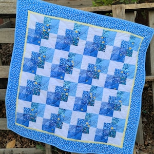 Four in a Row Baby Quilt Pattern