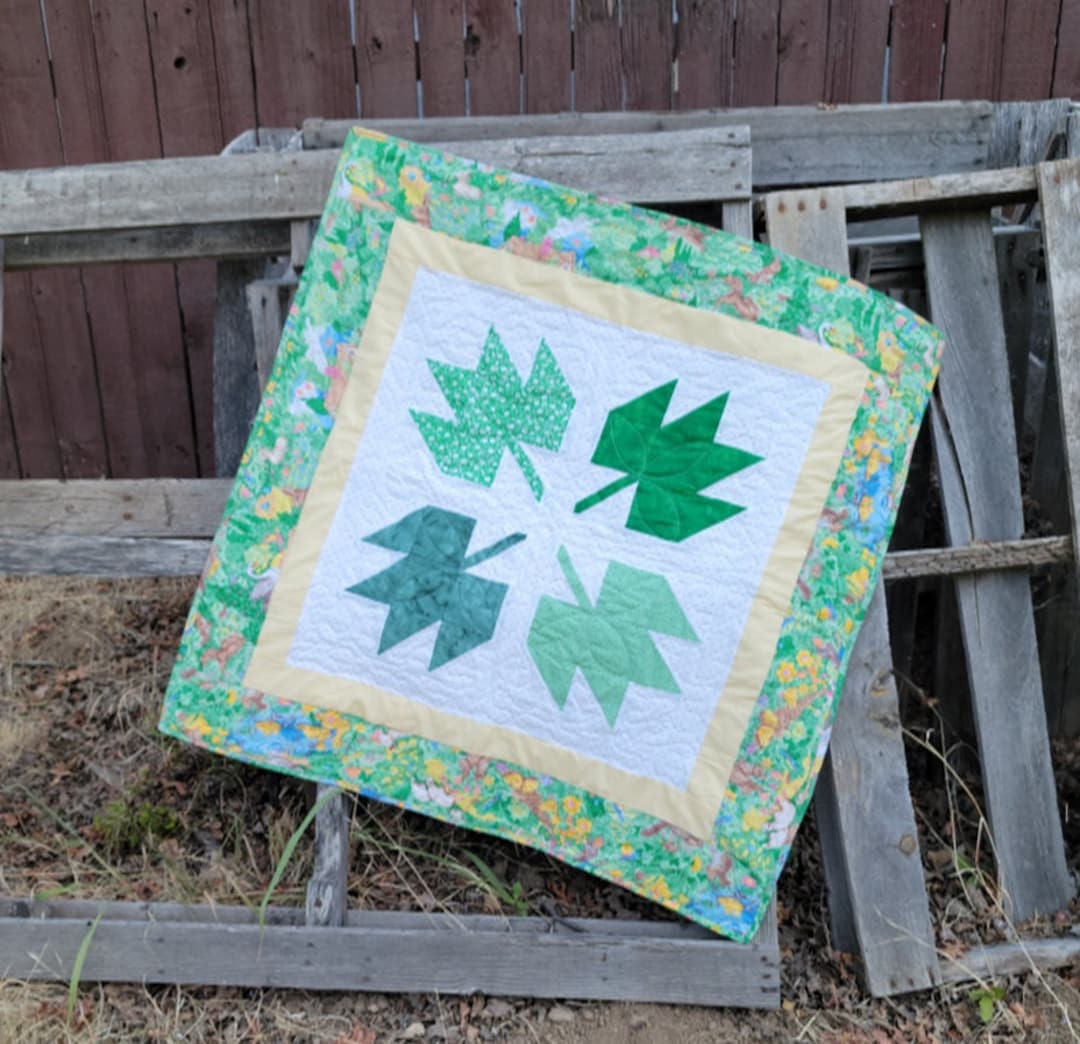 Falling Leaves Baby Quilt Pattern - Etsy