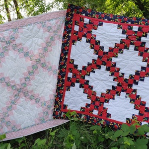 Double Irish Chain Baby Quilt Pattern