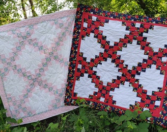 Double Irish Chain Baby Quilt Pattern