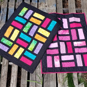 Stained Glass Window Baby Quilt Pattern