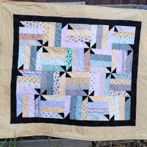 Floating Pinwheel Lap Quilt Pattern
