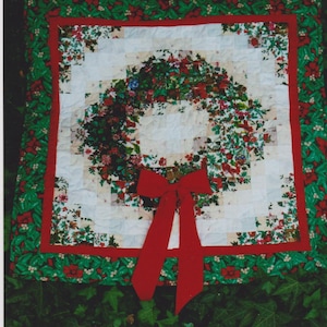 Christmas Wreath Quilt Pattern