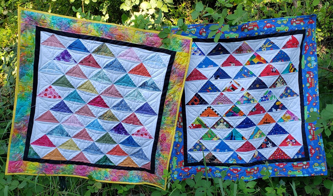 Peaks and Valleys Baby Quilt Pattern Etsy