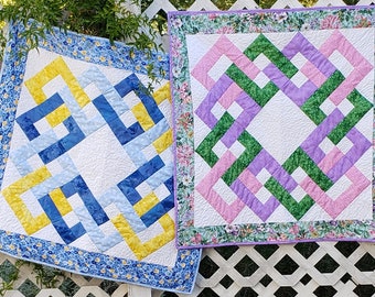 Chain Links Baby Quilt Pattern