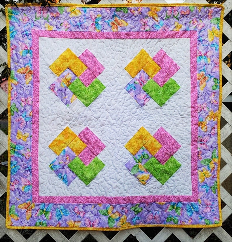 Card Tricks Baby Quilt Pattern image 1
