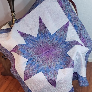 Lone Star Lap Quilt Pattern