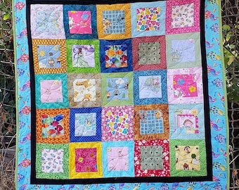 Stacked Blocks Baby Quilt Pattern