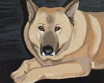 Dog lover Painting Canvas wall decor