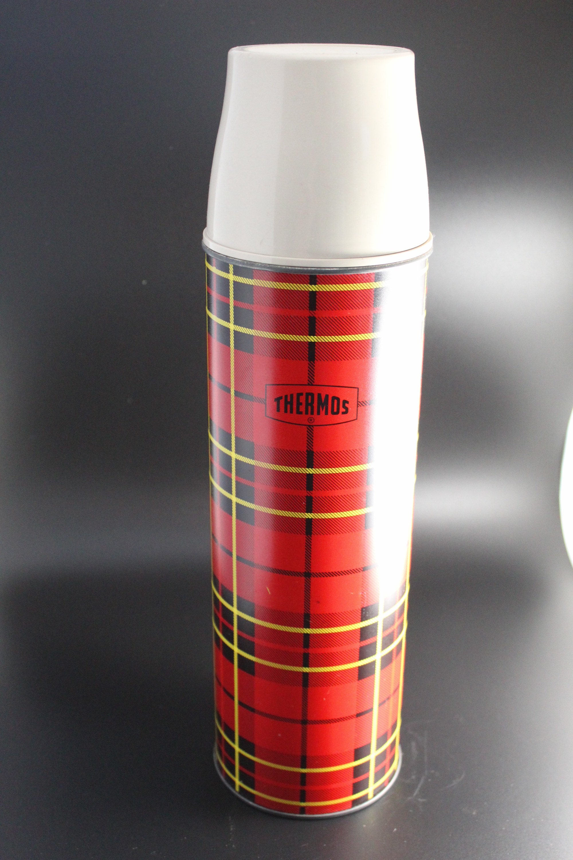 Mini Plaid Thermos Favors