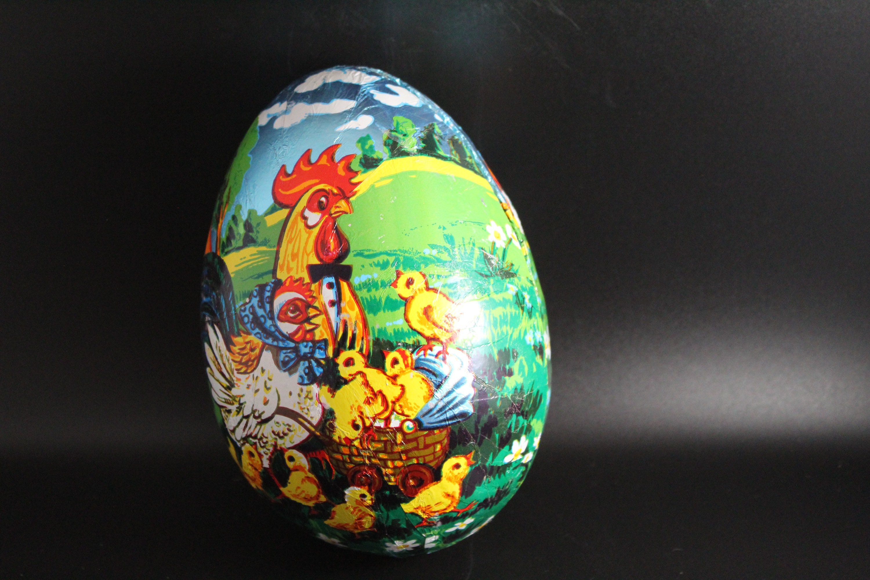 Papier-Mache Easter Eggs, Nanny Anita