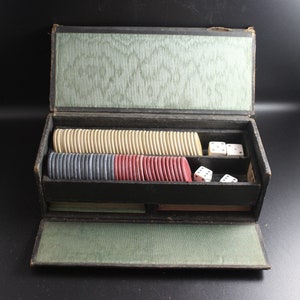 Antique Travel Poker Set image 4