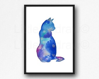 purple cat etsy