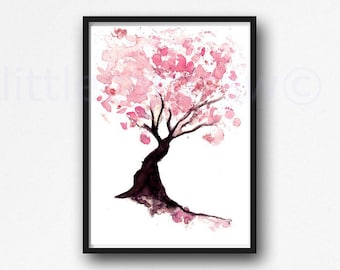 Nature Poster-Photo Poster print ART A0 à A4 Cherry Blossom AD862 Nature Poster-Photo Poster print ART A0 à A4 Cherry Blossom AD862