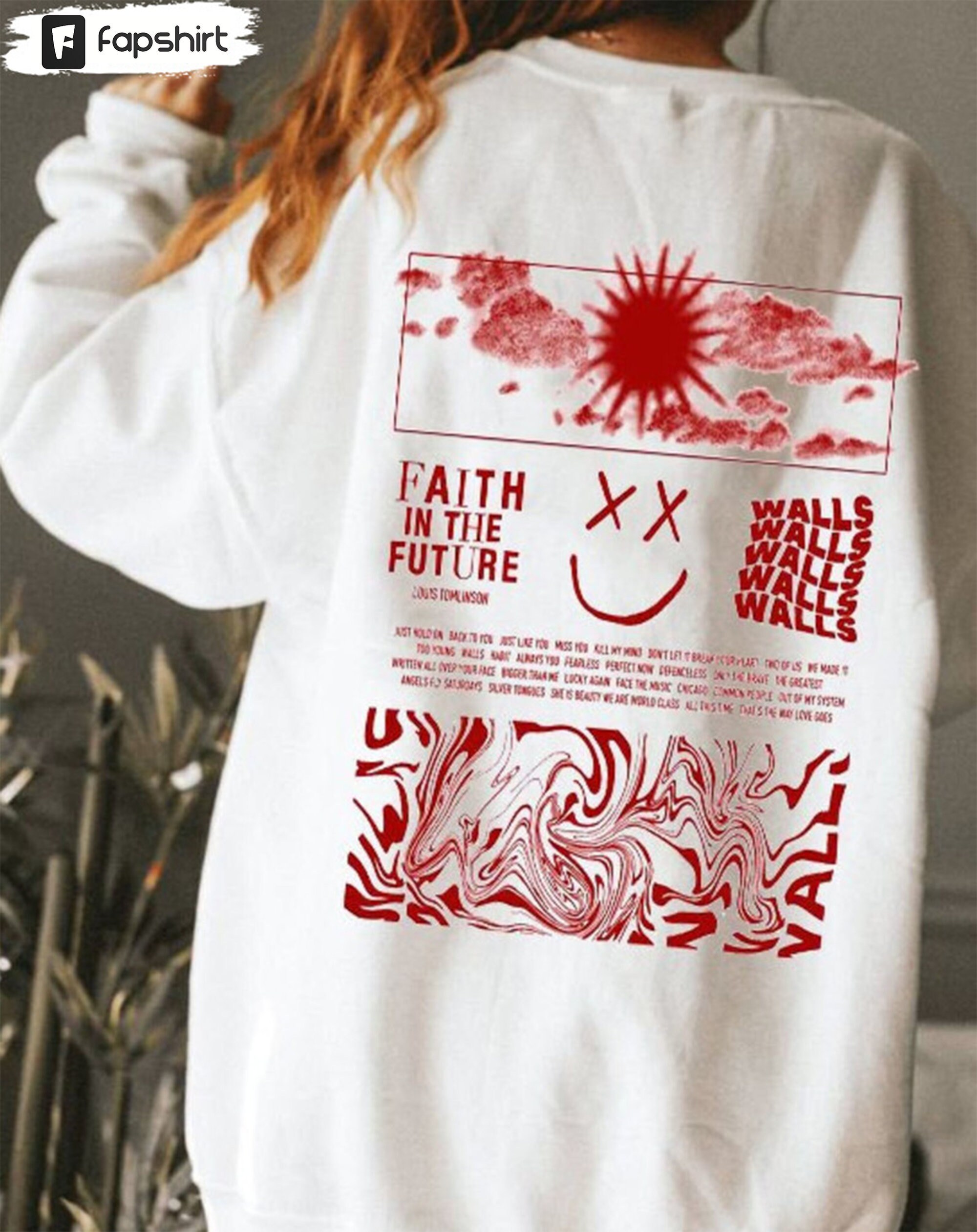 Louis Tomlinson Merch Faith In The Future World Tour North America Shirt  Sweater