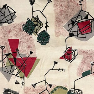 Wowy-Zowie Atomic 1950s Curtain