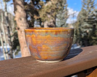 The Cosmos Ceramic Bowl #2 | Ice Cream Bowl | Wheel-Thrown Hand-Made Clay Bowl | Pottery | Gift Idea