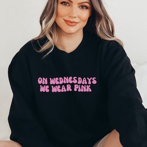 On wednesdays we wear pink hoodie cheap