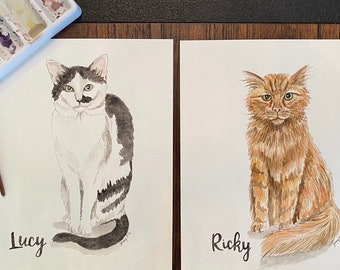Custom Animal/pet Watercolor