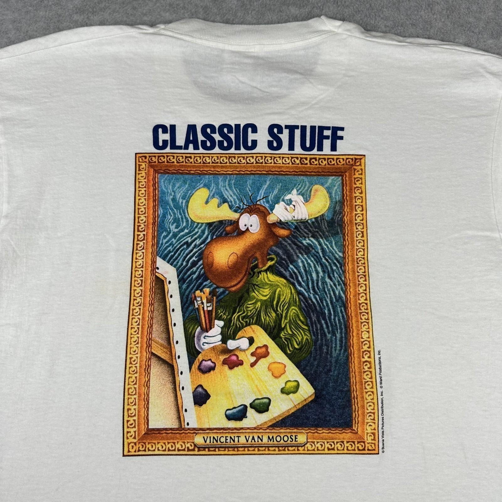Rocky and Bullwinkle Shirt - Etsy