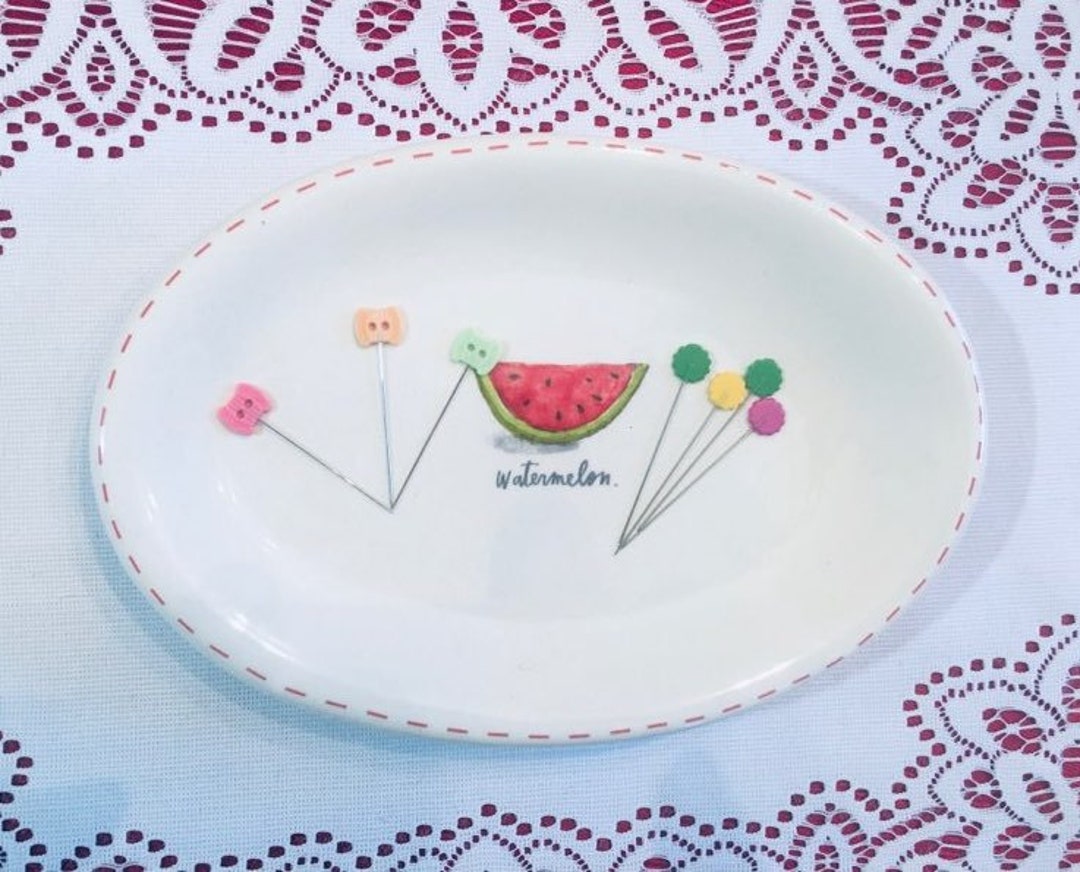 Ovals XL Stickittome Needle Pin Trays Ceramic Pin