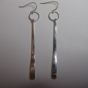 Vintage Silver Tone Hoop and Dangle Earrings