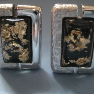 Vintage Hickok Gold Flake Cuff Links