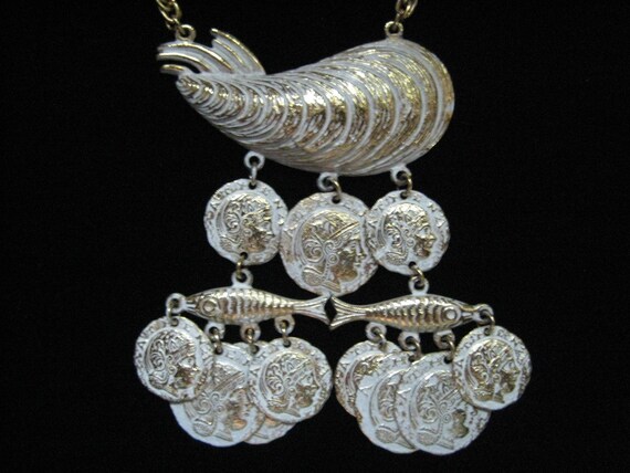 Vintage Coro Aegean Treasure Necklace