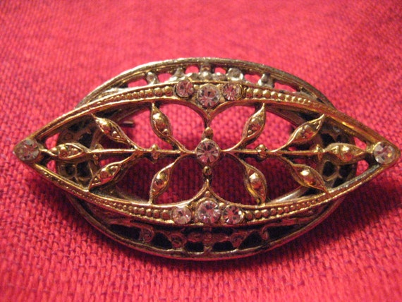 Vintage Edwardian Style Reproduction Brooch - image 3