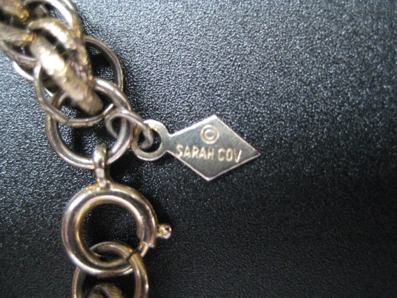 Vintage Sarah Coventry "Goldenlinks" Bracelet - image 4