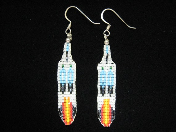 Navajo bead earrings sale