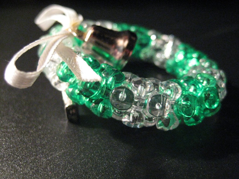 Christmas Wreath Brooch with Bell