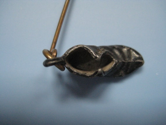 Antique Button Up Shoe Stick Pin - image 7