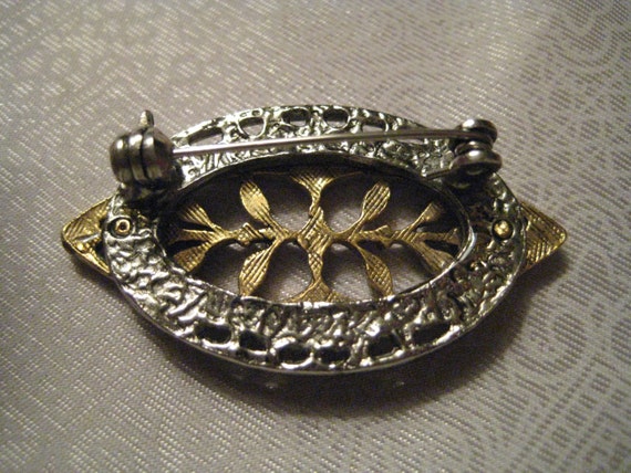 Vintage Edwardian Style Reproduction Brooch - image 2
