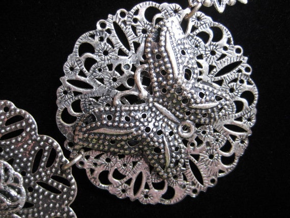 Repurposed Statement Necklace - image 5