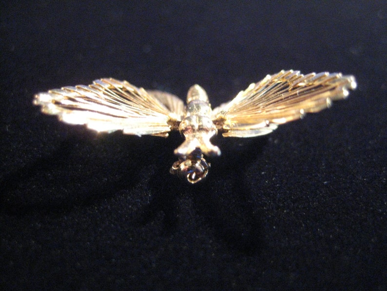 Vintage Monet Spinneret Butterfly Brooch